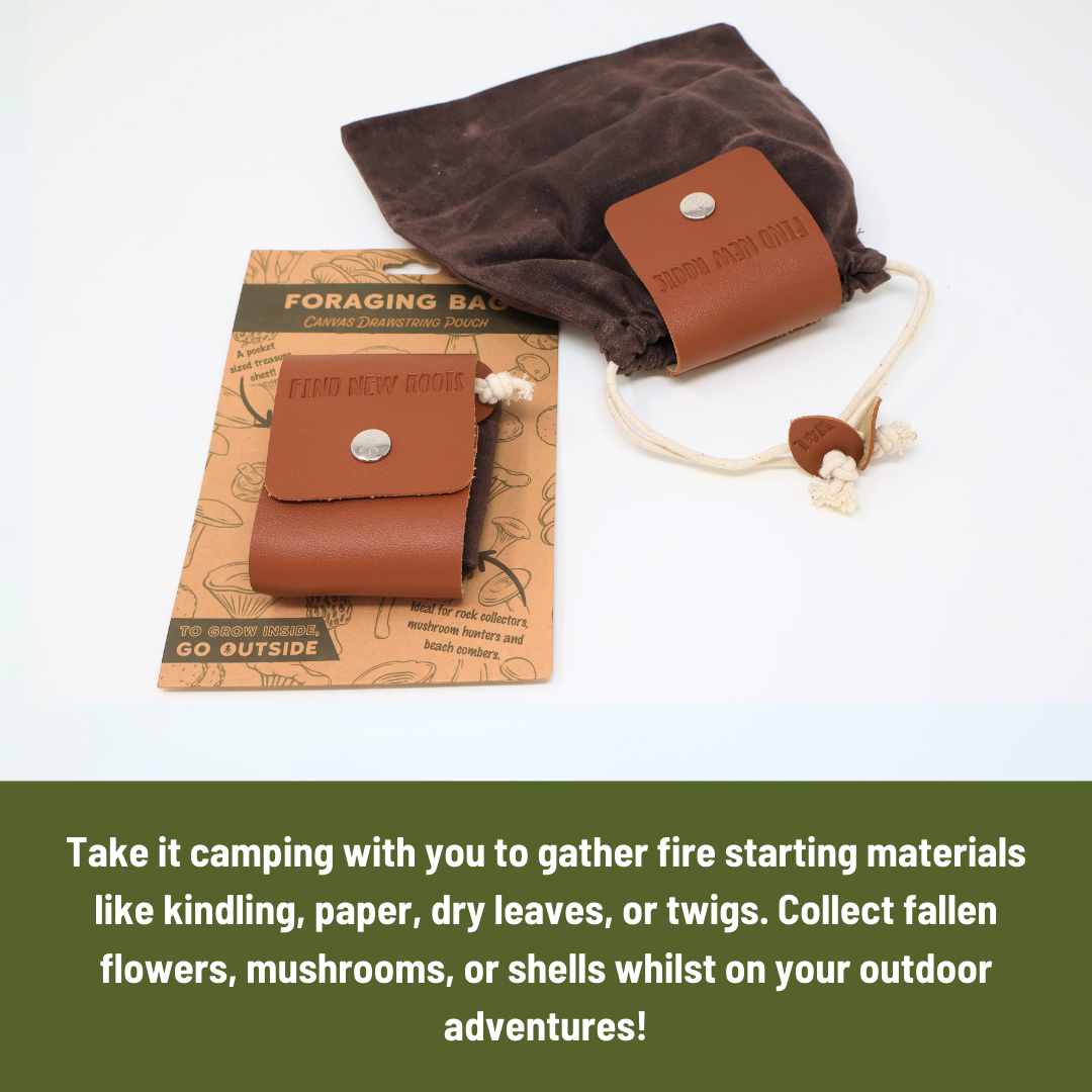 Find New Roots Foraging Bag