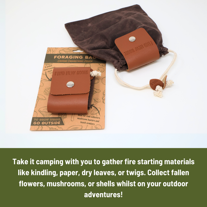 Find New Roots Foraging Bag