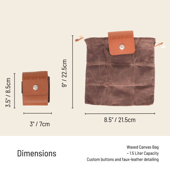 Find New Roots Foraging Bag