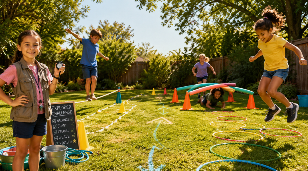 Build Your Own Backyard Obstacle Course
