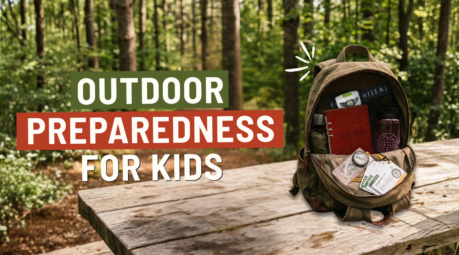 Outdoor Preparedness for Kids: What to Pack Before an Adventure