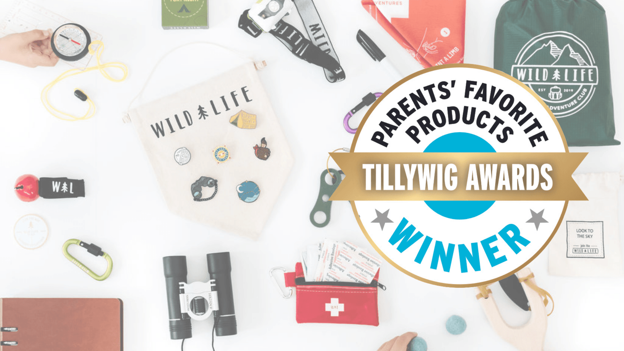 Wild | Life has earned the 2021 Tillywig Toy Award "Parent's Favourite Product" - Wild | Life Outdoor Adventures