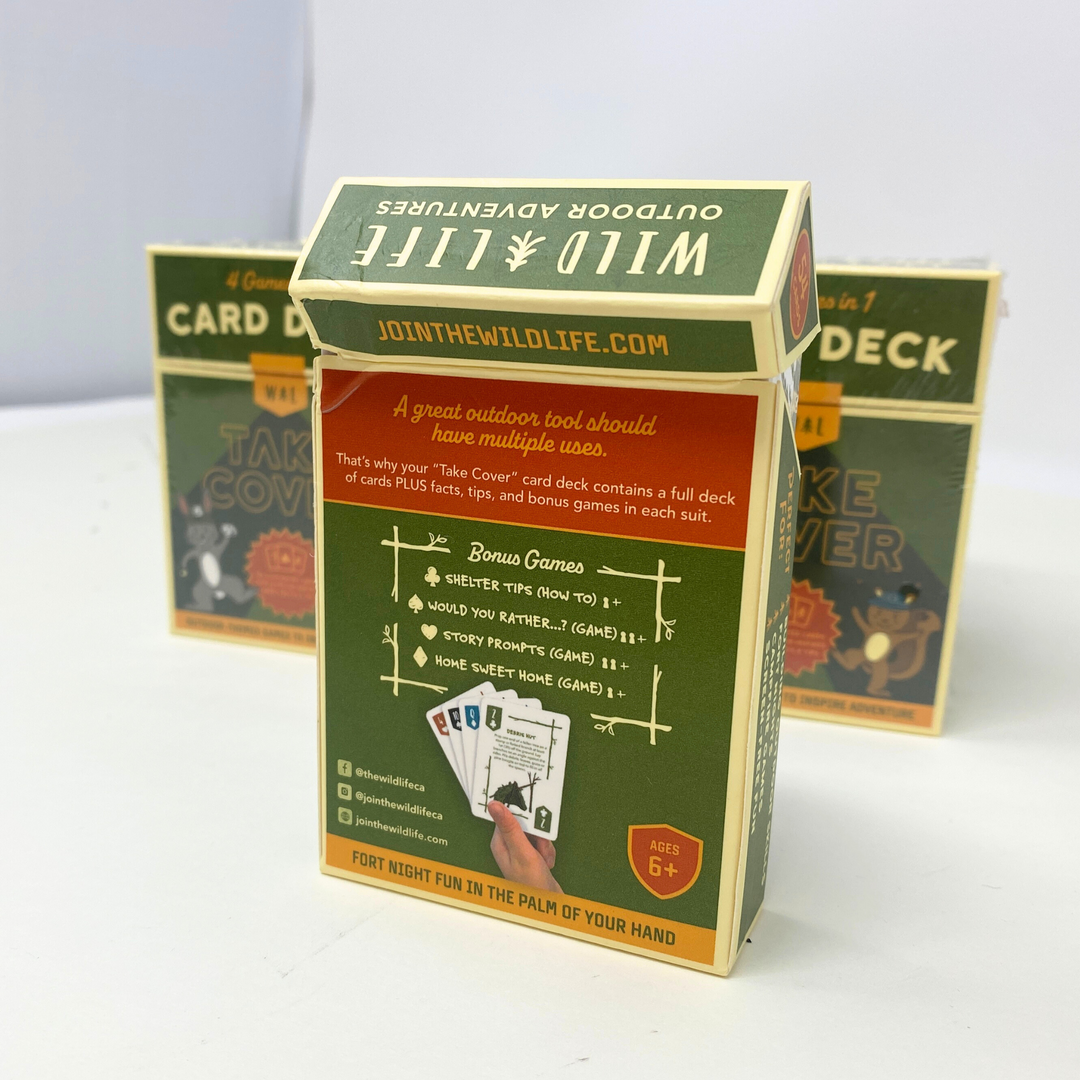 "Take Cover" 4 in 1 Card Game