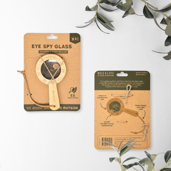 EYE SPY Eco-Bamboo 5x Magnifying Glass