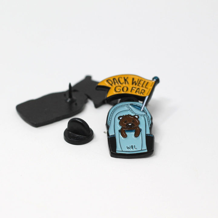 Bear Backpack Enamel Pin - Wild | Life Outdoor Adventures