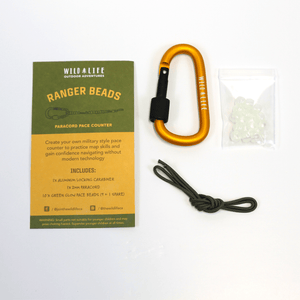 Pace Counter / Ranger Beads Hiking Beads Survival Gear Hiking