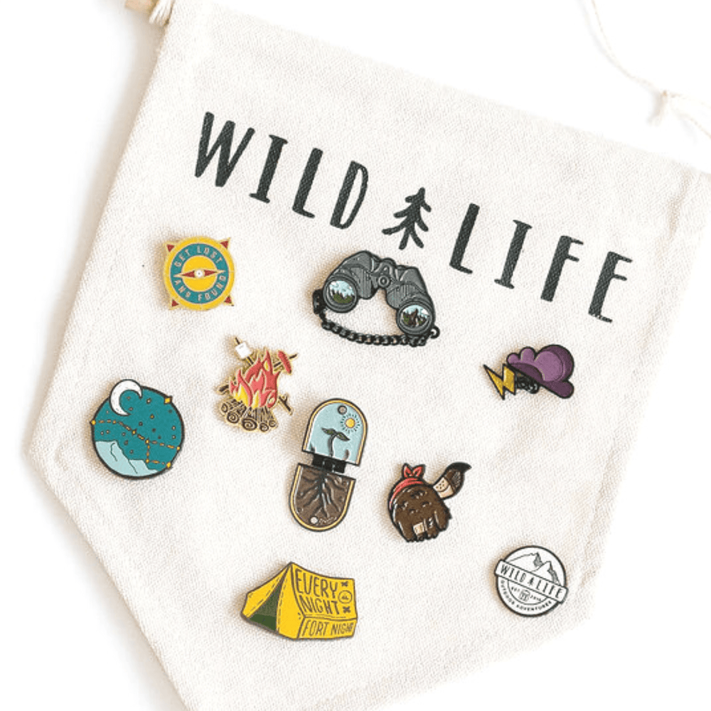 Merit Pin Display Pennant - Wild | Life Outdoor Adventures